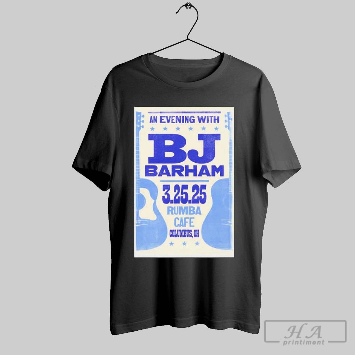 Bj Barham March 25 2025 Rumba Cafe Columbus Oh Poster T Shirt