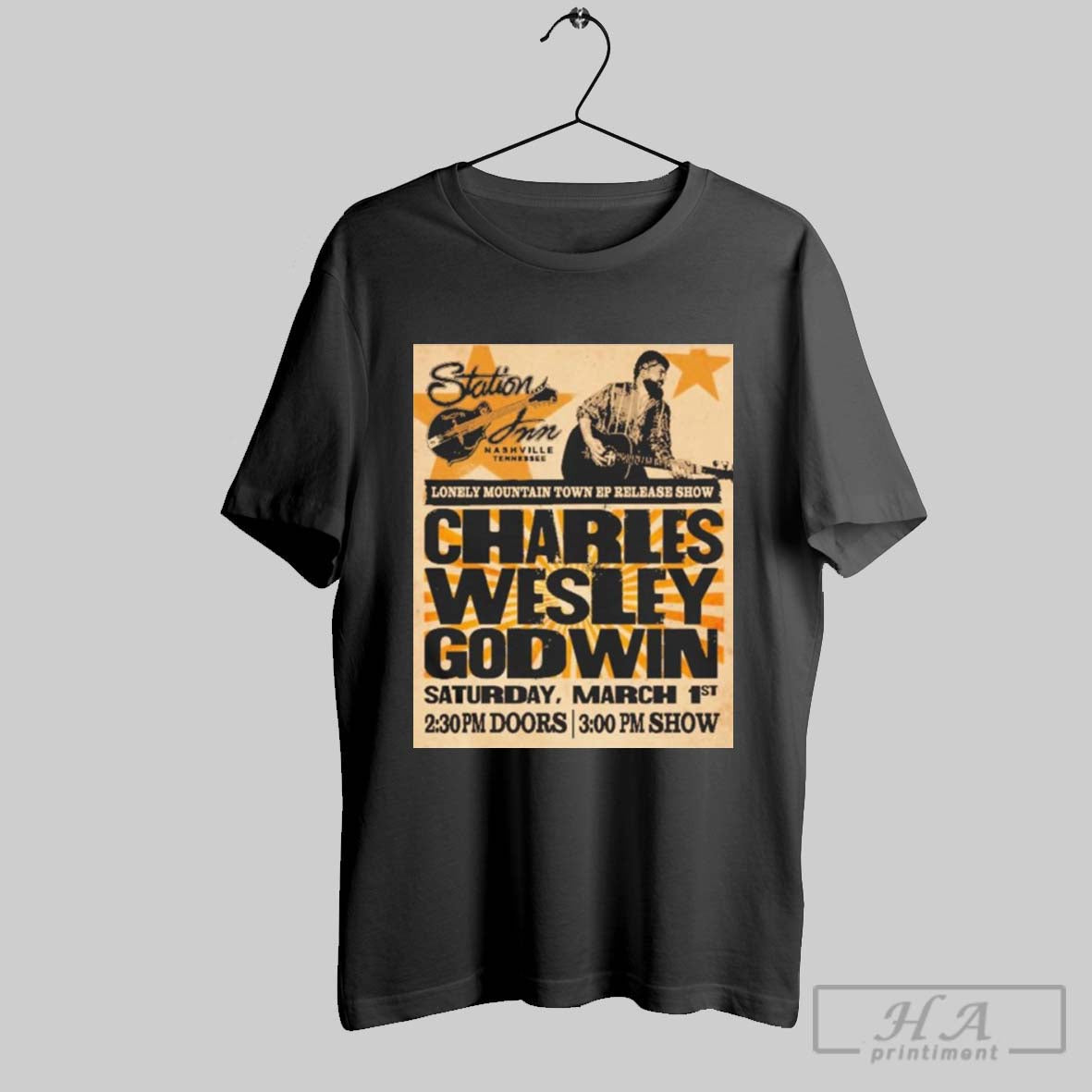 Charles Wesley Godwin Mar 1 2025 Nashville Tn Poster Shirt