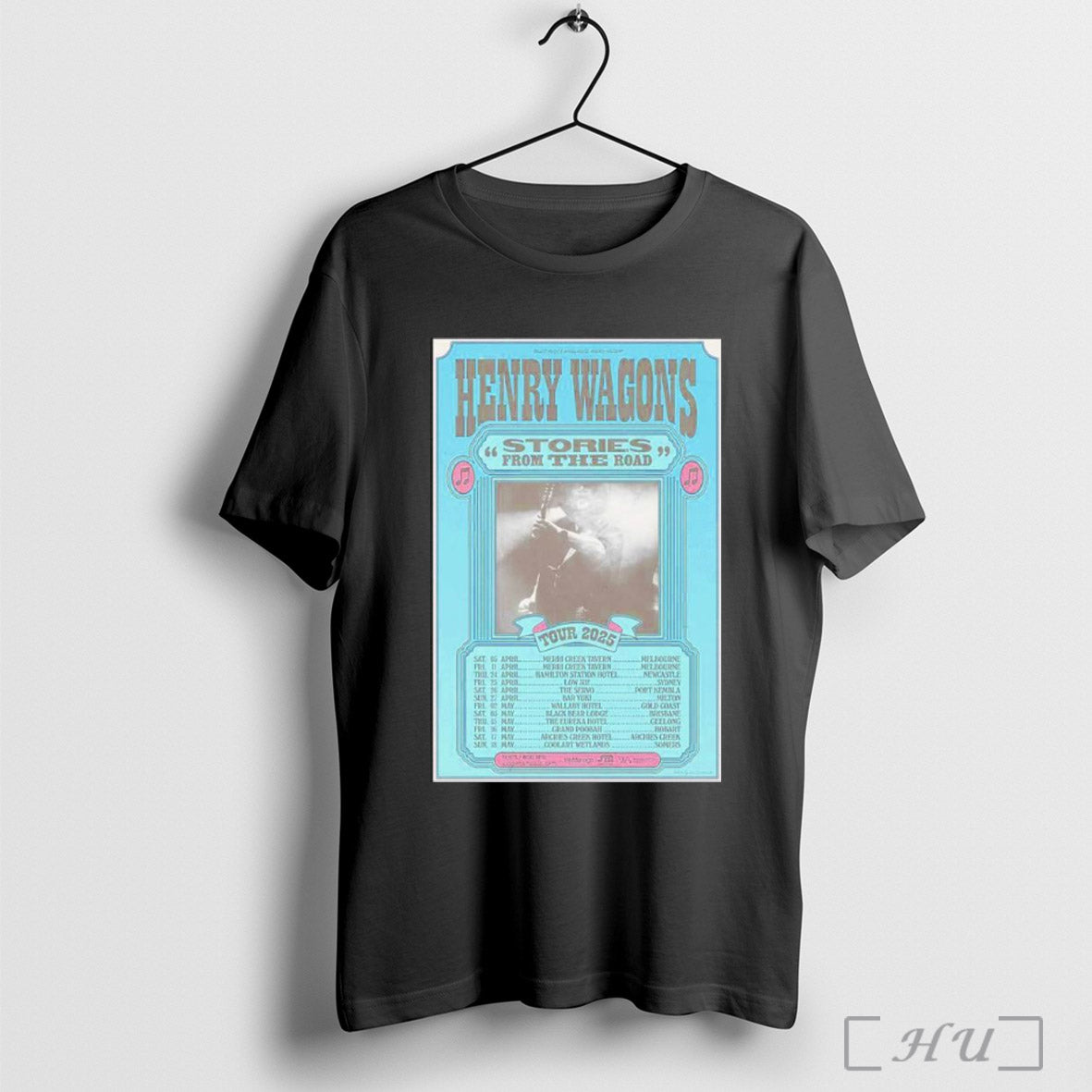 Henry Wagons Stories From The Road Tour 2025 Poster T Shirt Sweatshirt