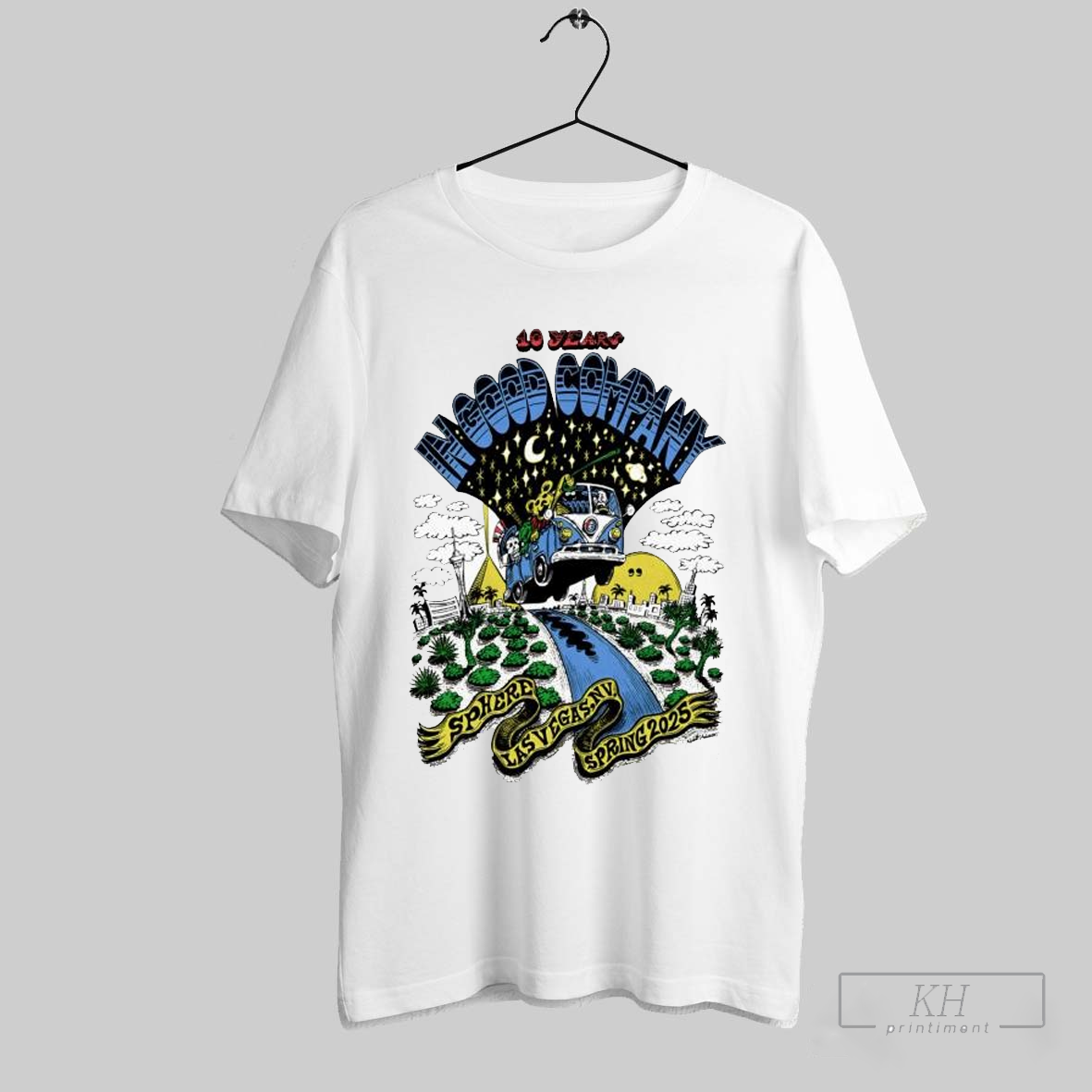 In Good Company 10 Year Sphere Las Vegas Nv Spring 2025 Tour T Shirts T Shirt Sweatshirt Cutom Poster Coffee Mugs Ornaments