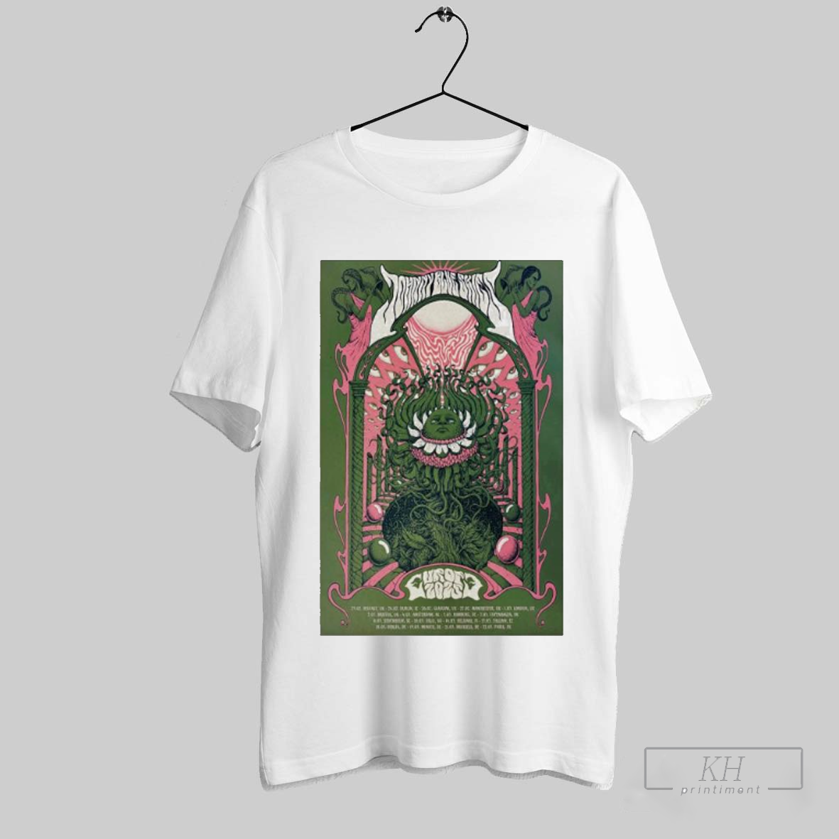 Johnny Blue Skies Europe 2025 Tour Poster T Shirt T Shirt