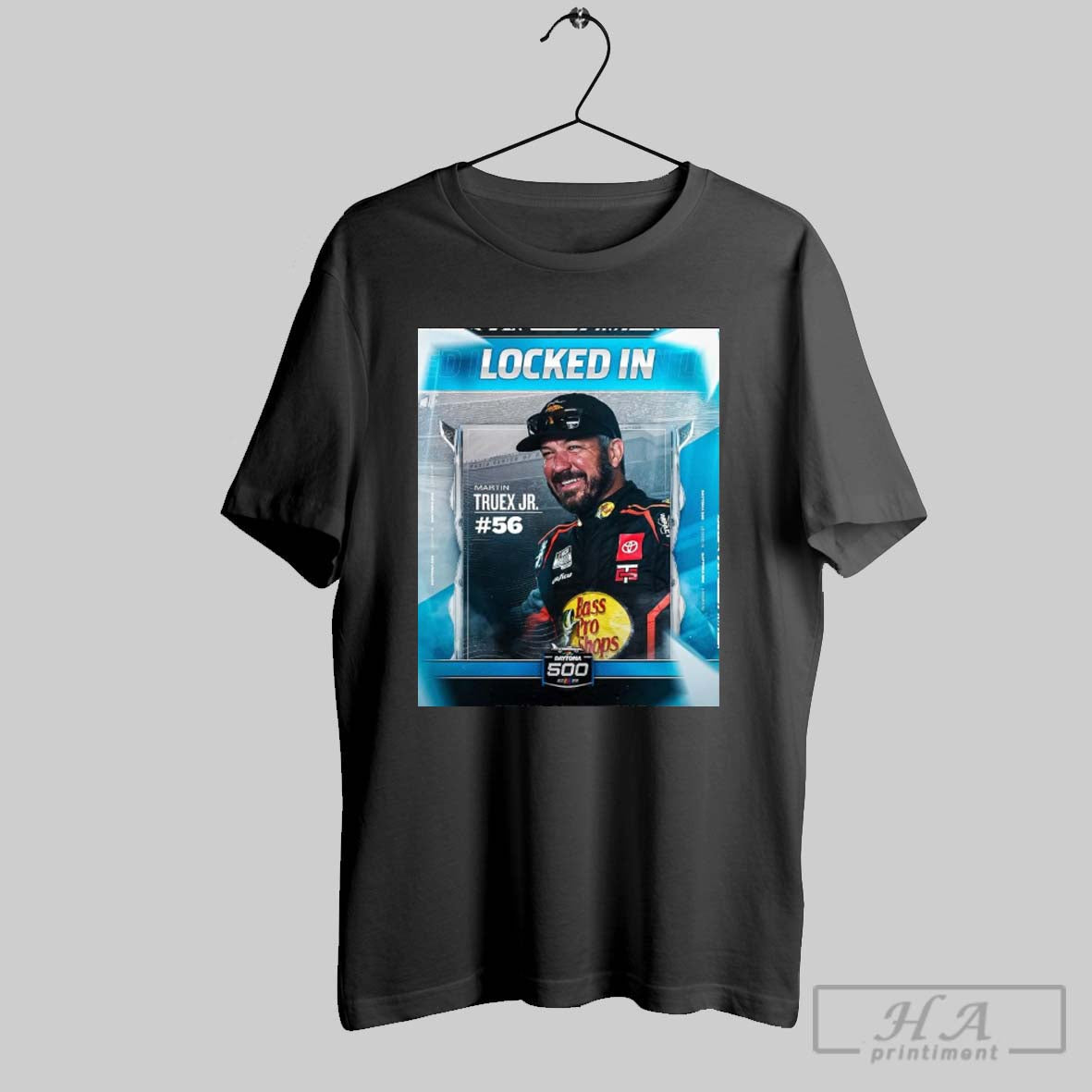 Nascar Locked In Martin Truex Jr Clinches A Spot In The Daytona 500 On Speed 2025 Poster T Shirt