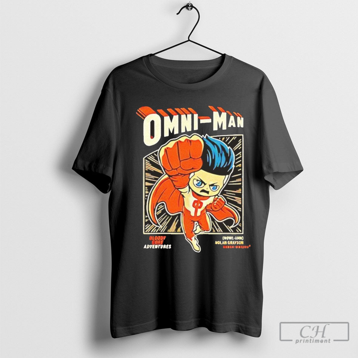 Nolan Grayson Omni Man Invincible Bloody Gore Adventures Shirt Sweatshirt Poster