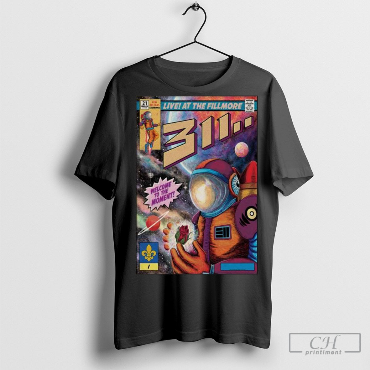 Official 311 The Fillmore New Orleans La Mar 21 2025 Poster T Shirt Sweatshirt