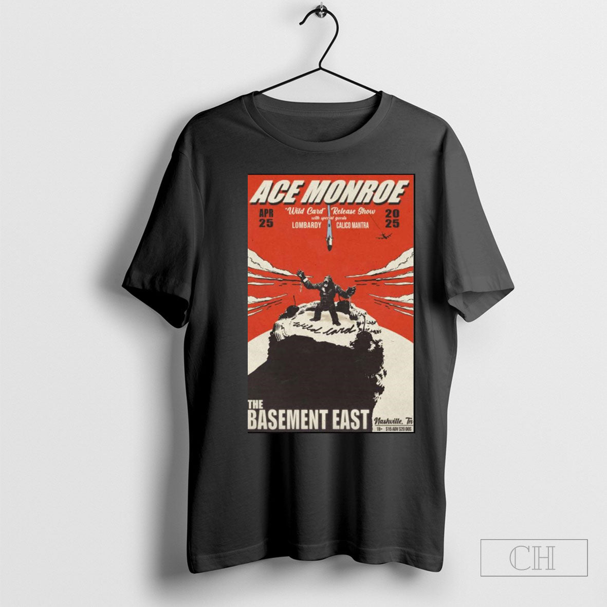 Official Ace Monroe April 25 2025 The Basement East Nashville Tn Poster Shirts