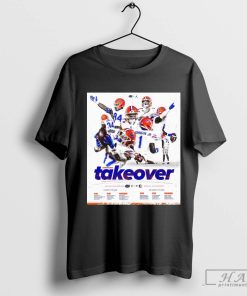 Official Florida Gators Vs Florida State Seminoles 31- 11 Takeover Game Twelve November 30th, 2024 Poster T-shirt