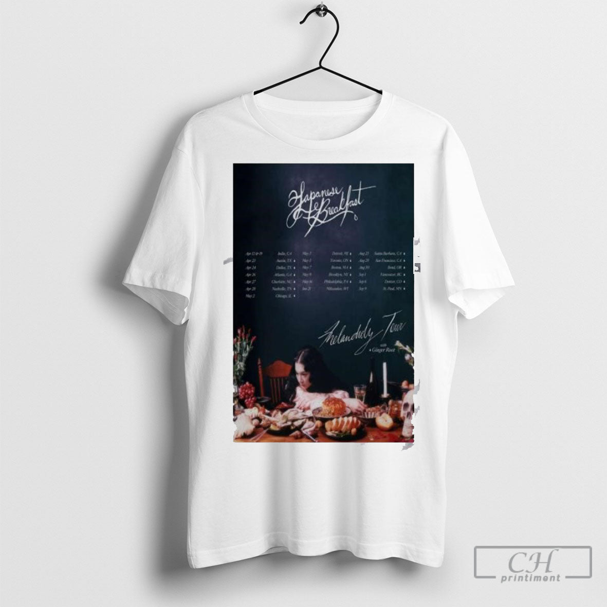 Official Japanese Breakfast Poster Melancholy Tour 2025 Shirt Sweatshirt