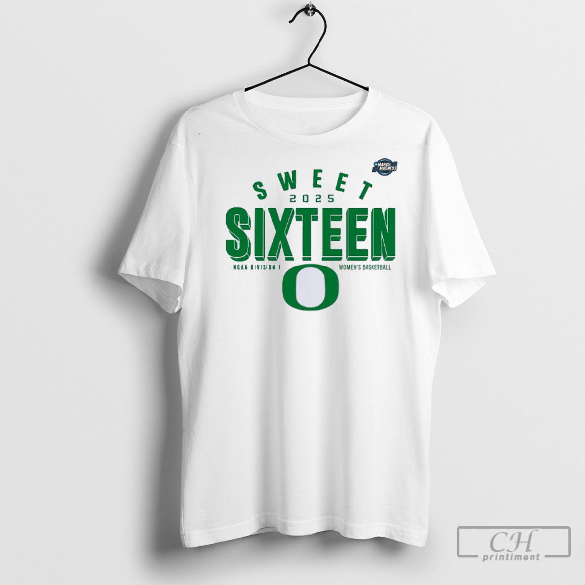 Official Oregon Ducks Sweet Sixteen 2025 Ncaa Womens Basketball Tournament March Madness Shirt Sweatshirt Poster
