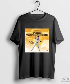Official Poster Rawlings Gold Glove Award 2024 Finalist Mike Yastrzemski San Francisco Giants T-shirt