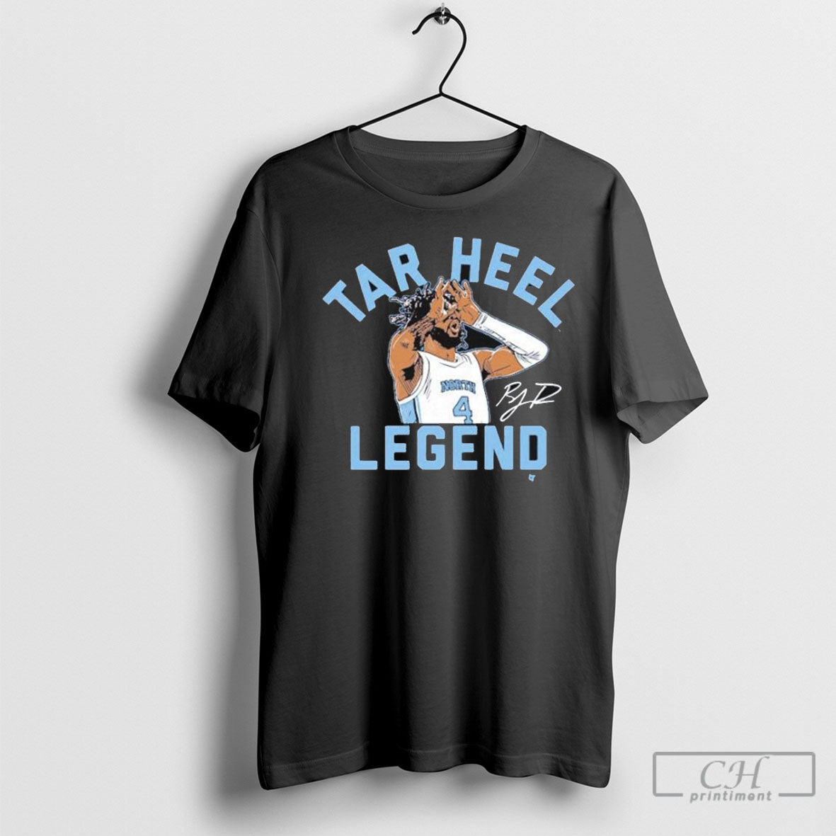 Official R J Davis Tar Heel Legend North Carolina Tar Heels Unc Basketball T Shirt Sweatshirt Poster
