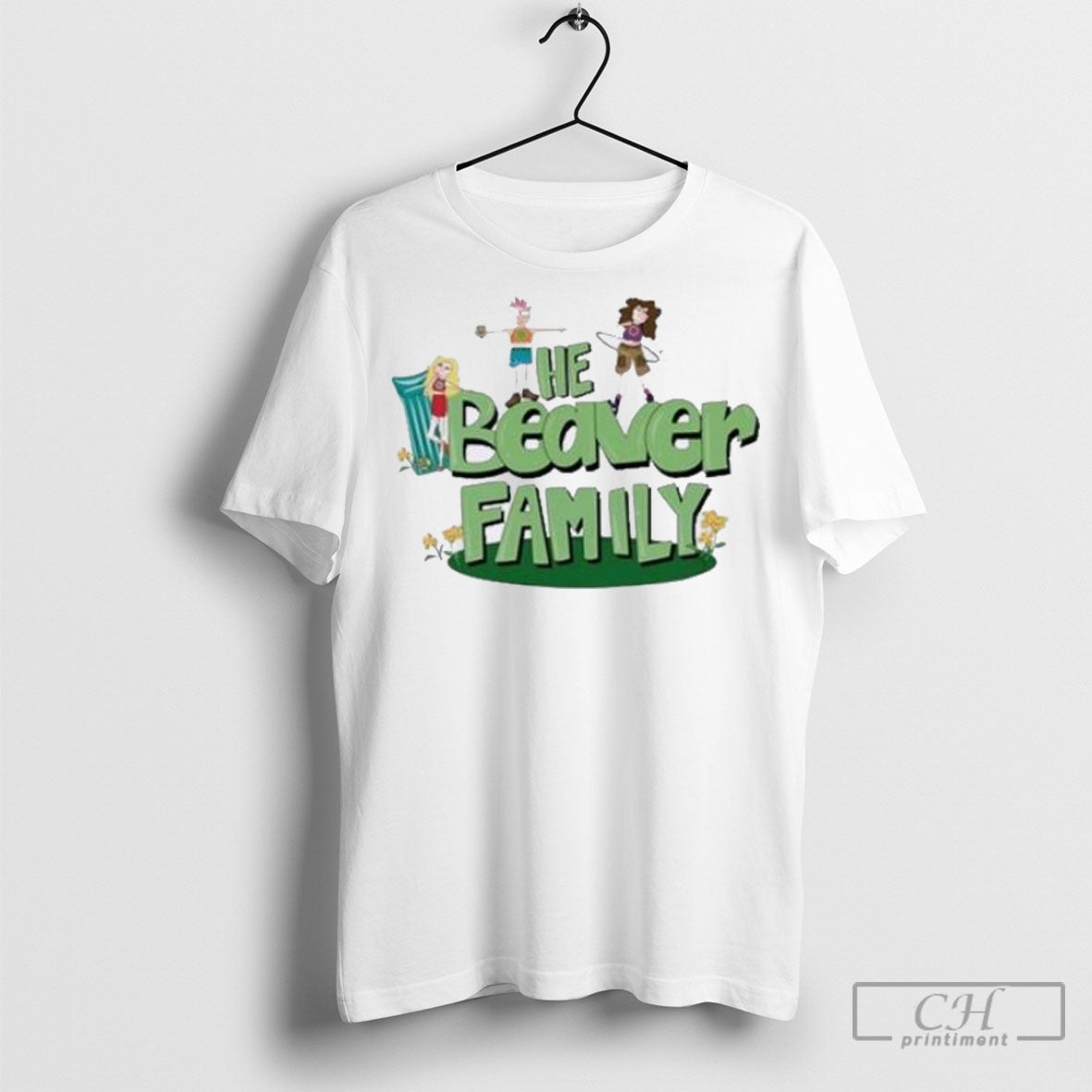 Official The Beaver Family Logo Shirt Sweatshirt Poster