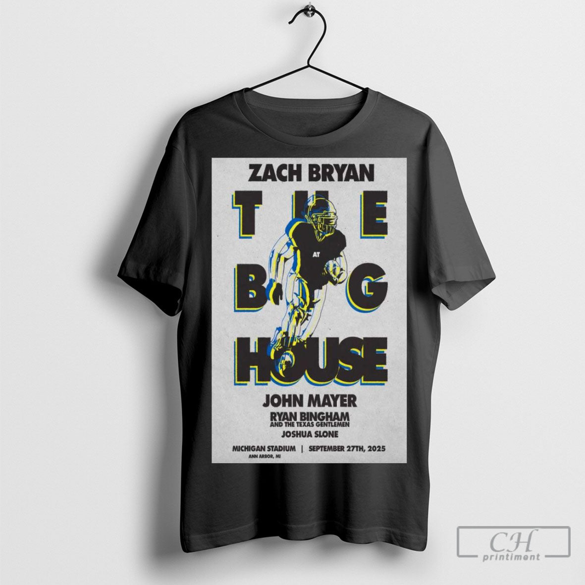 Official Zach Bryan 9 27 2025 Ann Arbor Mi Poster Shirts Sweatshirt