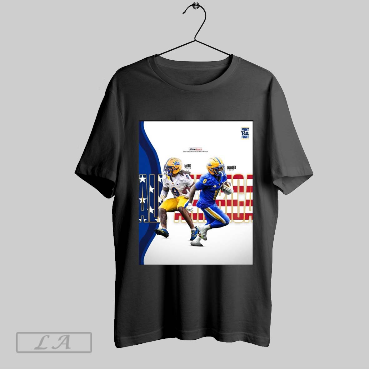 Original Pitt Panthers Football Kyle Louis And Desmond Reid Athlon Sports College Football Way Too Early All America Team Poster T Shirt Sweatshirt Hoodie Shirt