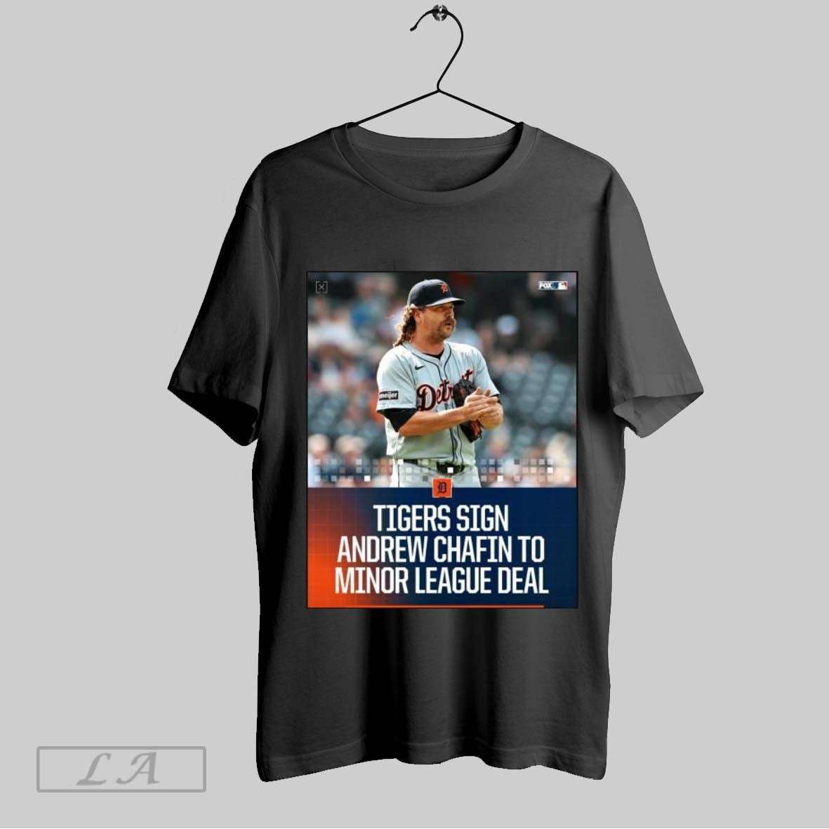 Original Poster Detroit Tigers Sign Andrew Chafin To A Minor League Deal With An Invitation To Spring Training Mlb 2025 T Shirt Sweatshirt Hoodie Shirt