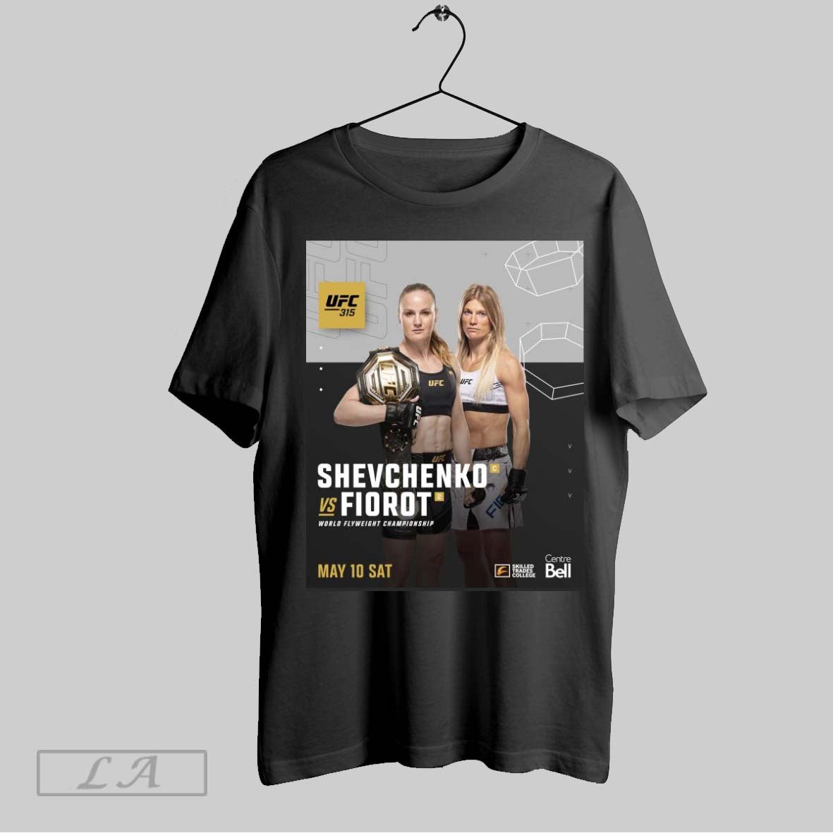 Original Poster Ufc 315 Belal Muhammad Vs Jack Della Maddalena World Flyweight Championship May 10 2025 Sat T Shirt Sweatshirt Tee Shirt