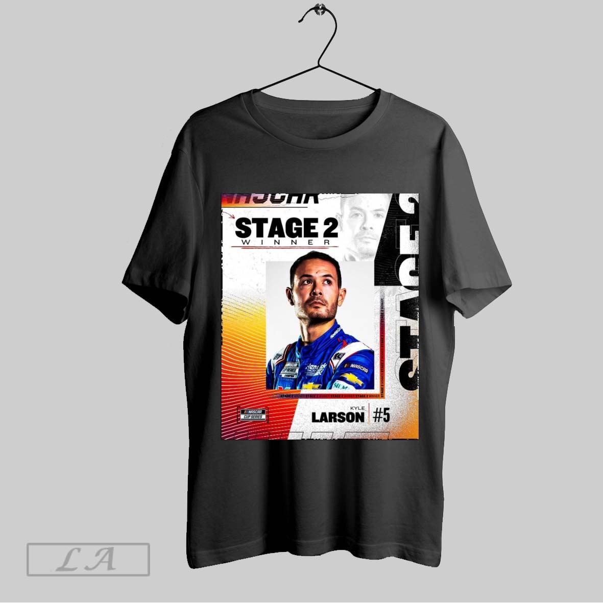 Original Poster Wood Brothers Racing Kyle Larson Winner State 2 Ambetter 400 Nascar Cup Series 2025 T Shirt Sweatshirt Hoodie Shirt
