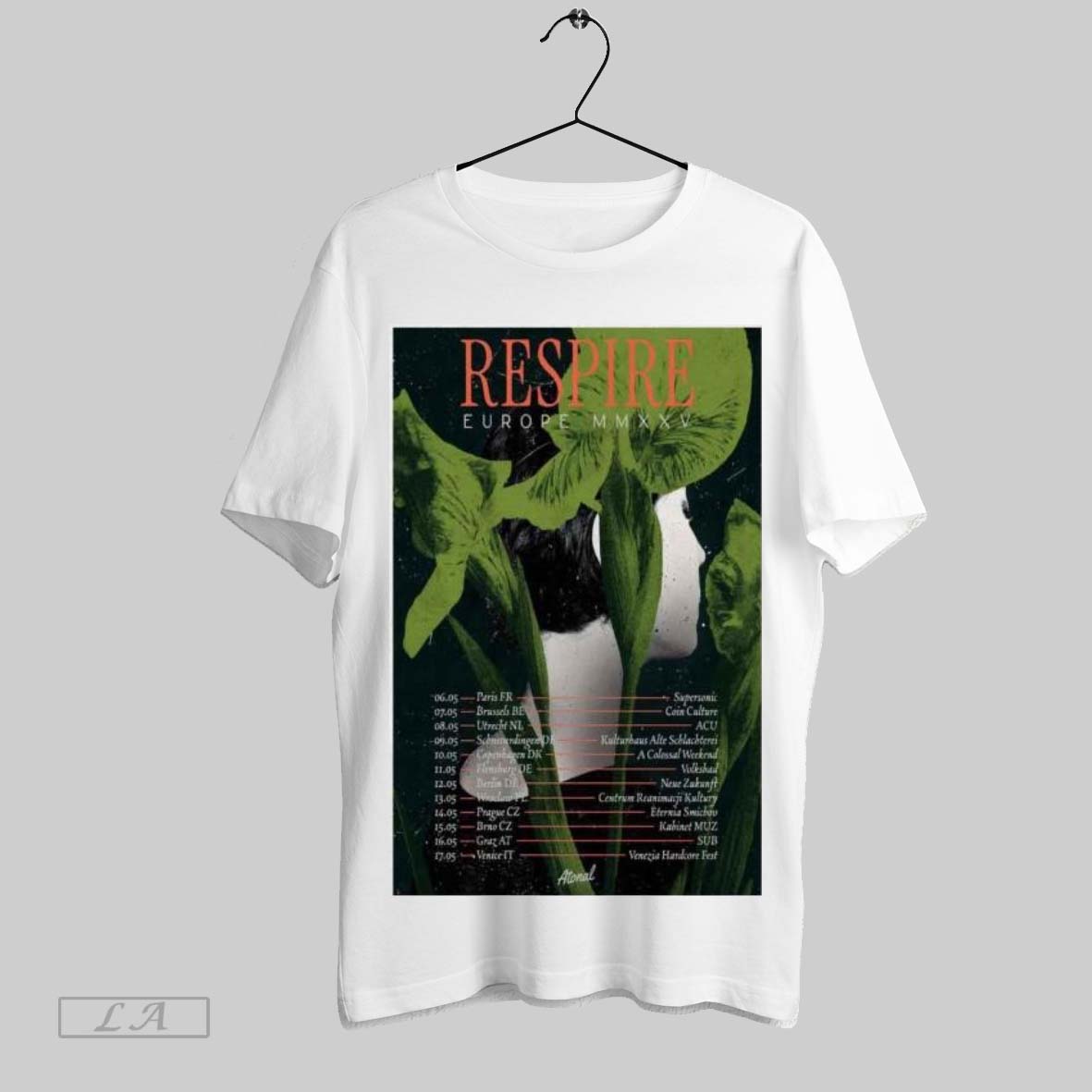 Original Respire Europe Tour 2025 Poster T Shirt Sweatshirt Tee Shirt