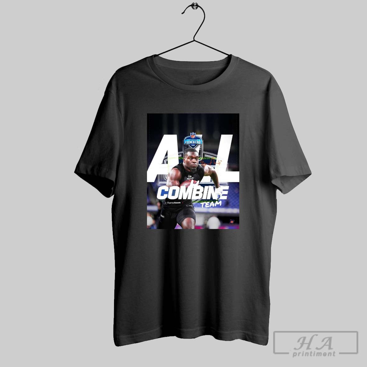 Poster Eugene Asante Auburn Tigers Earns His Spot On The Nfl All Combine Team 2025 Signature T Shirt