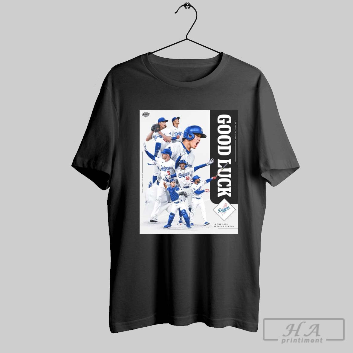 Poster Good Luck In Japan Los Angeles Dodgers Baseball Mlb In The 2025 Regular Season T Shirt