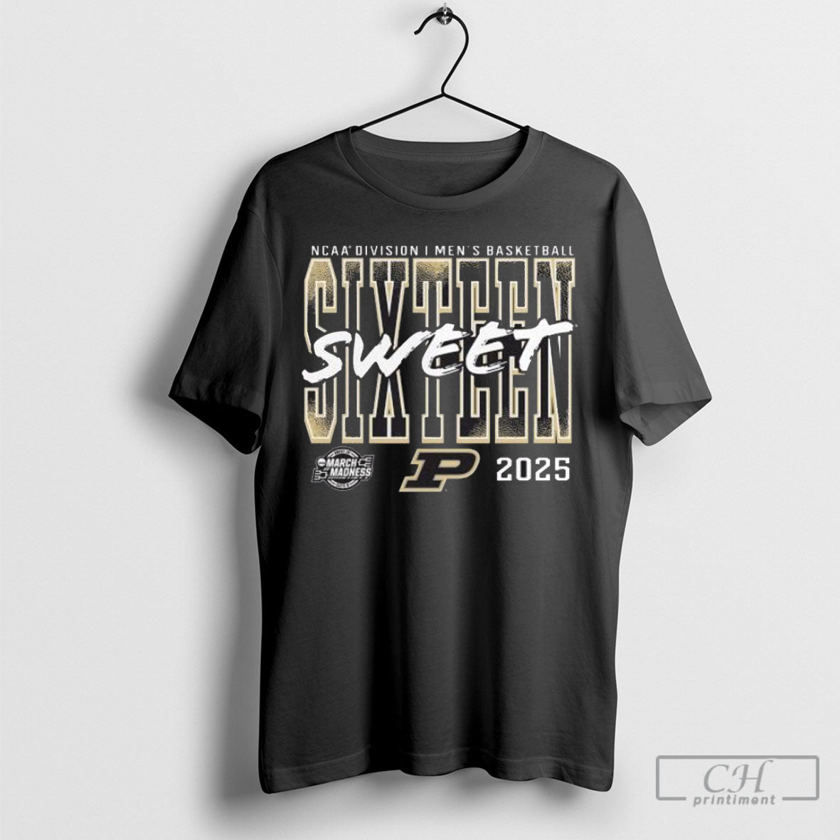 Purdue Boilermakers 2025 Ncaa Mens Basketball Tournament March Madness Sweet 16 Shirt Sweatshirt Poster