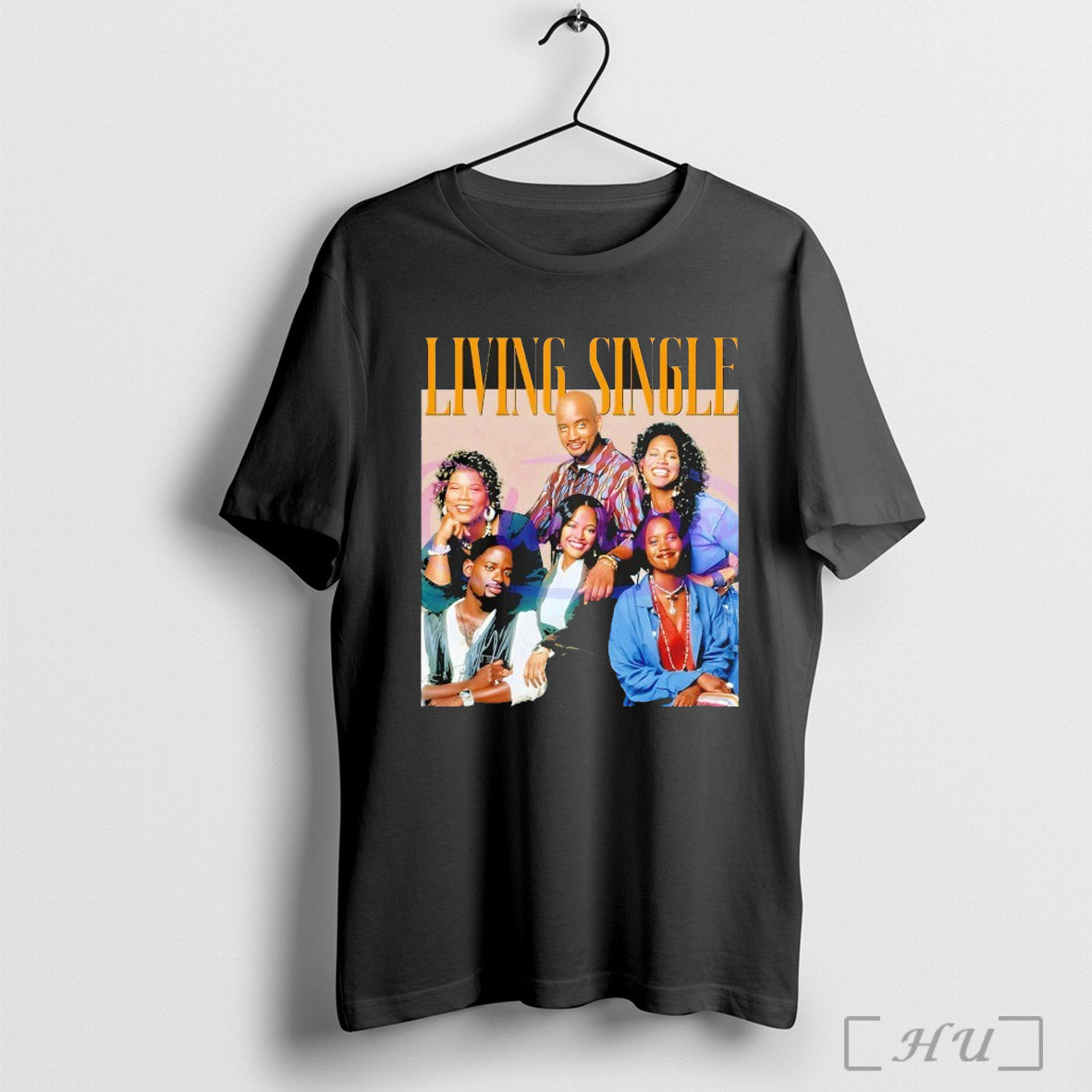 Retro 90s Living Single Television Sitcom Cast Poster T Shirts Sweatshirt