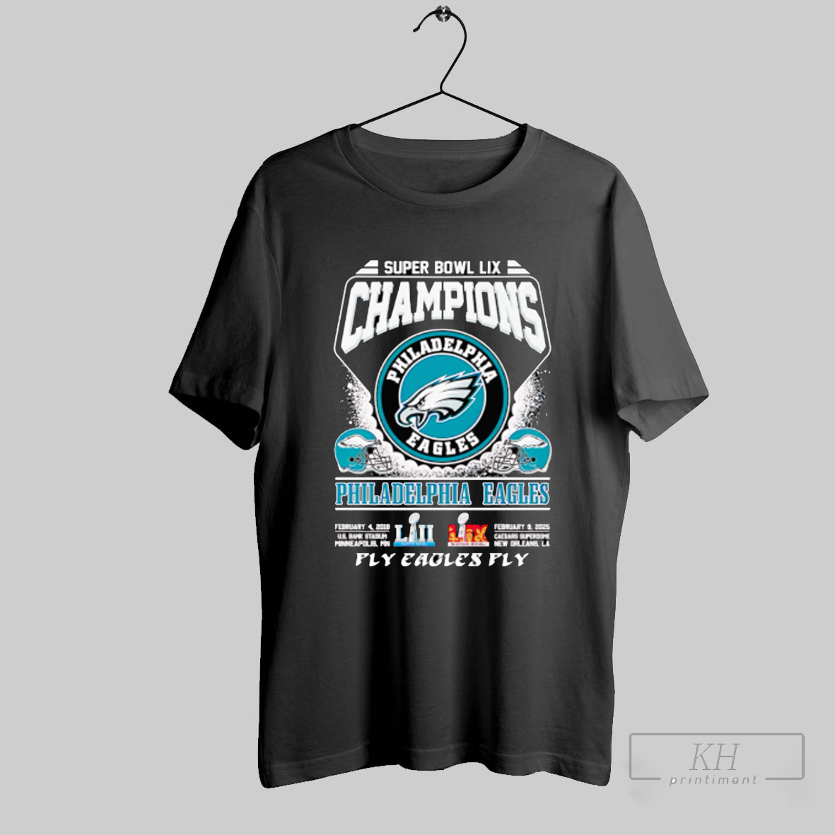 Super Bowl Lix Champions Philadelphia Eagles Fly Eagles Fly Shirt T Shirt Sweatshirt Cutom Poster Coffee Mugs Ornaments
