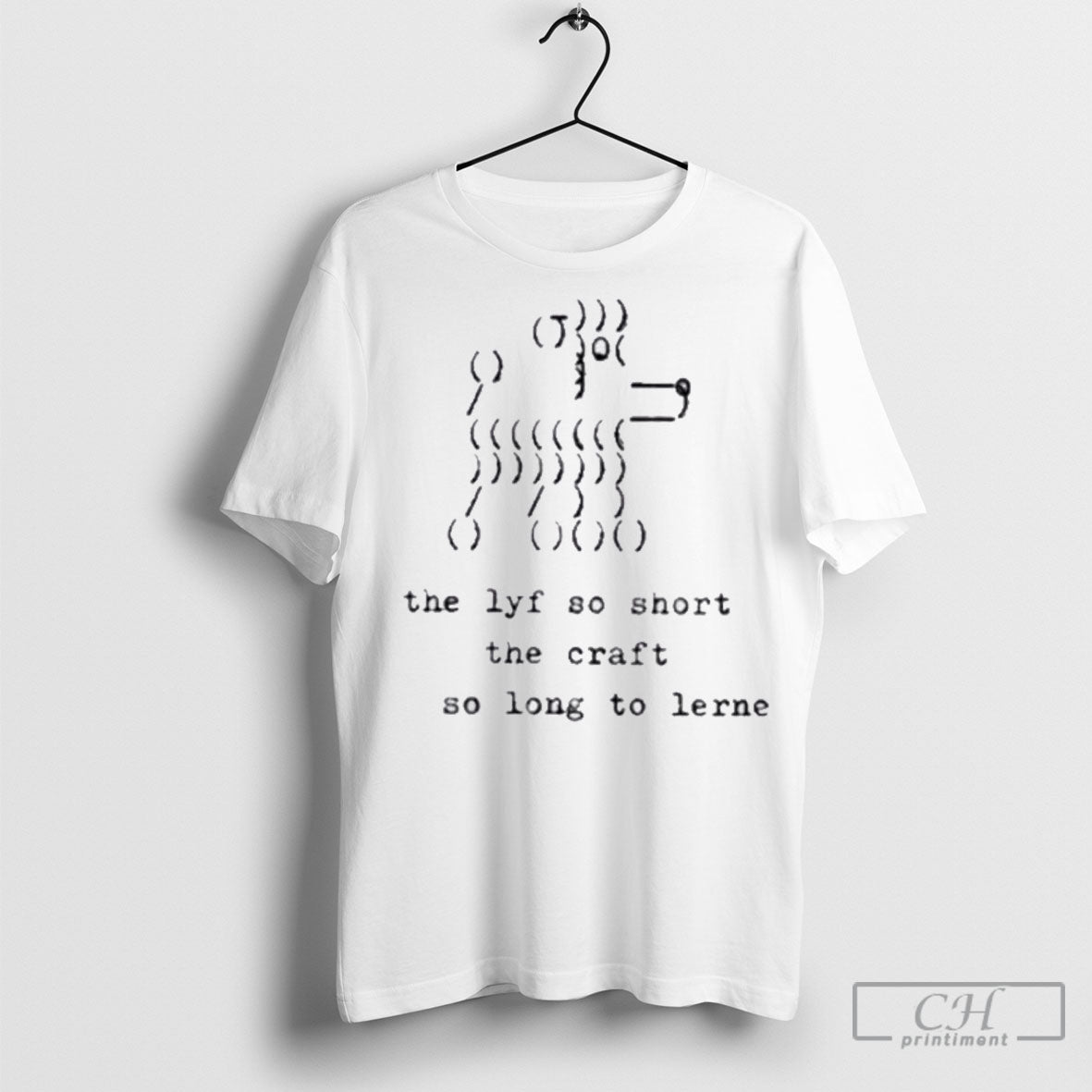 The Lyf So Short The Craft So Long To Lerne Shirt Sweatshirt Poster