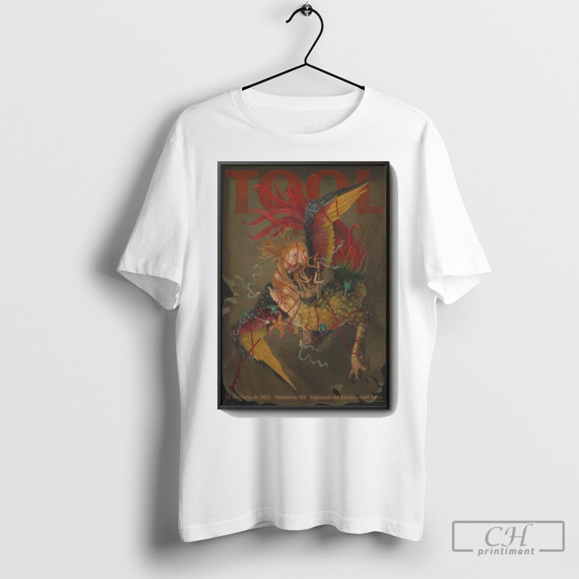 Tool Explanada Del Estadio Mobil Super Monterrey Mx March 12 2025 Poster Tee Shirt Sweatshirt