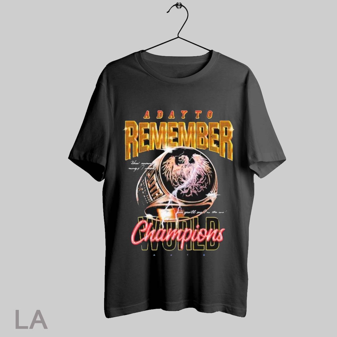 Top A Day To Remember Champs World Tour 2025 Australian Ring T Shirt Sweatshirt Hoodie Shirt