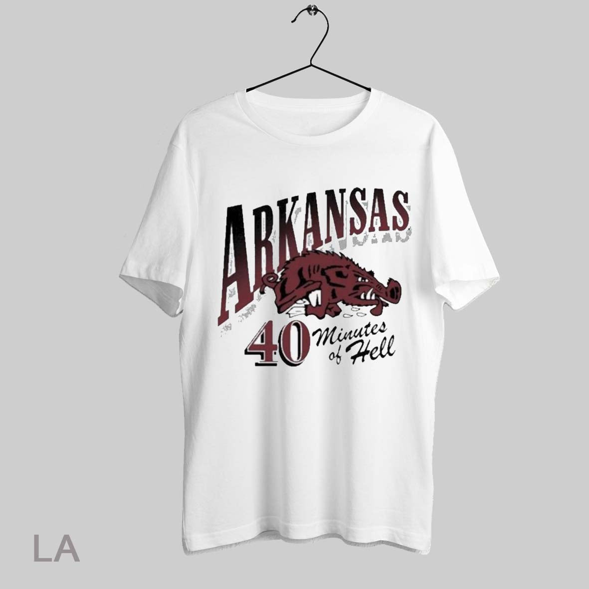 Top Arkansas Razorbacks 40 Minutes Of Hell T Shirt Sweatshirt Hoodie Shirt