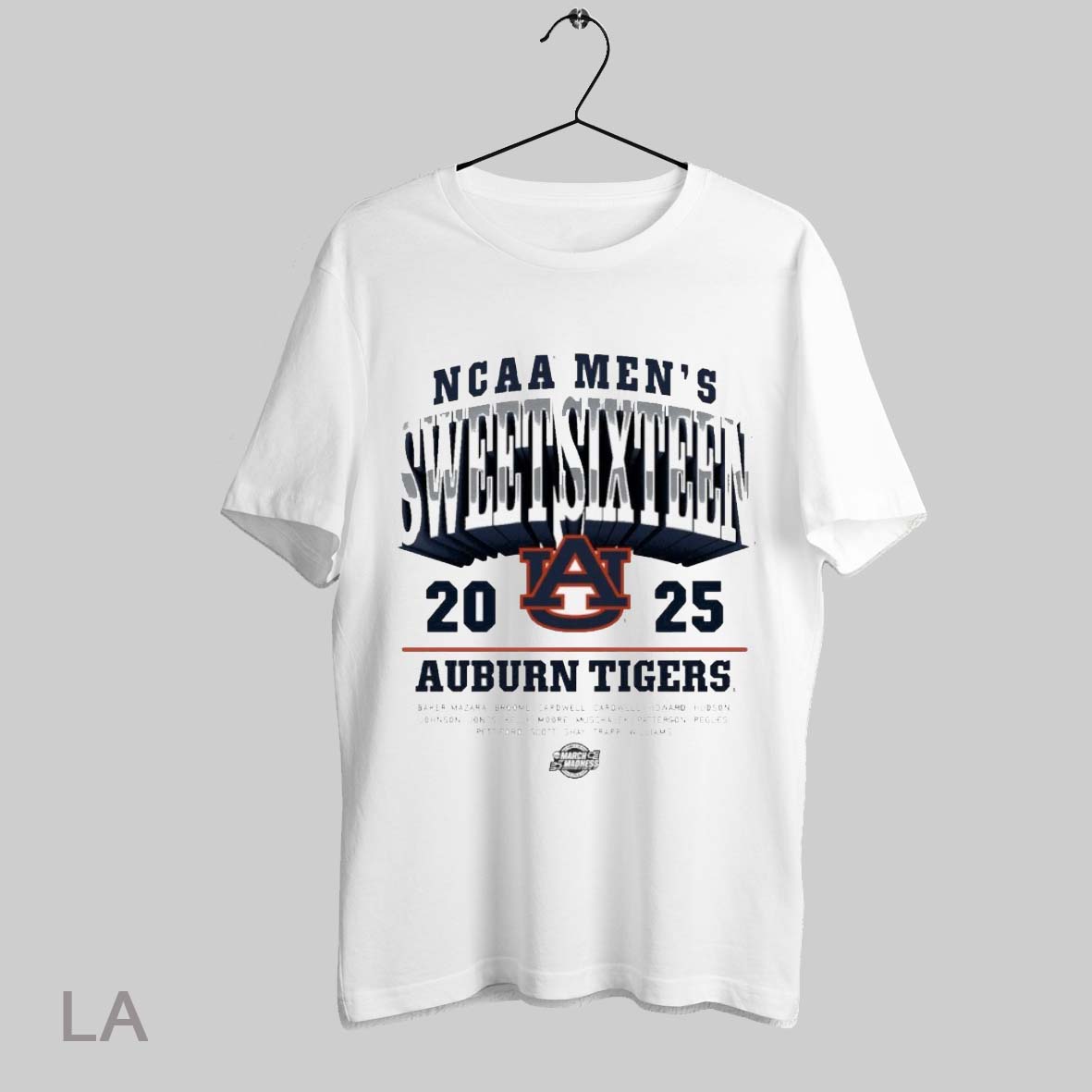Top Auburn Tigers 2025 Ncaa Division I Mens Basketball Sweet Sixteen March Madness Traditional T Shirt Sweatshirt Hoodie Shirt