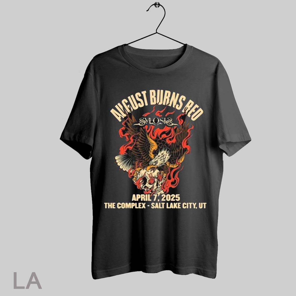 Top August Burns Red The Complex Salt Lake City Ut April 7 2025 T Shirt Sweatshirt Hoodie Shirt