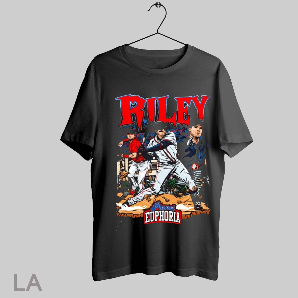 Top Austin Riley Atlanta Braves Mlb Baseball Planet Euphoria Art 2025 T Shirt Sweatshirt Hoodie Shirt