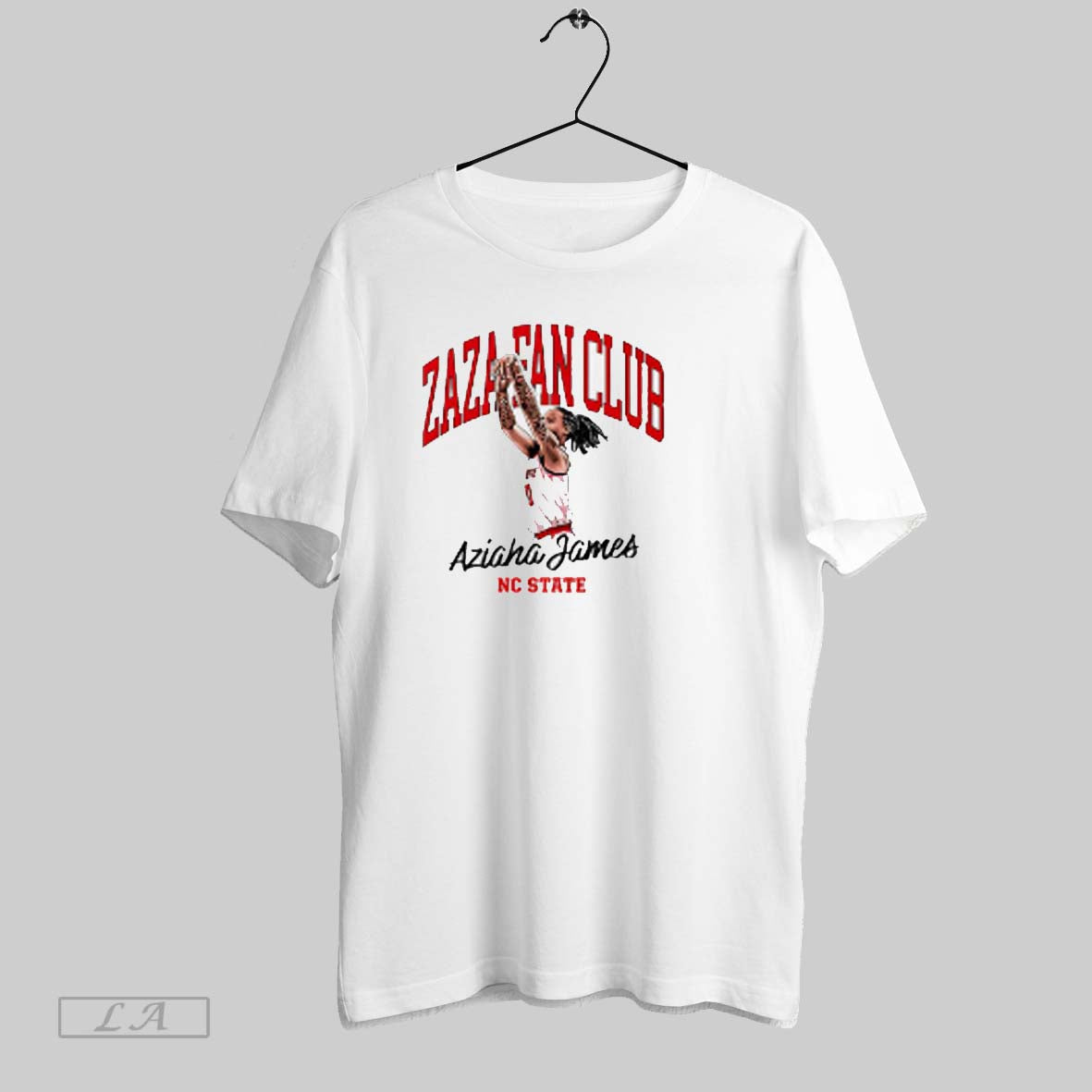 Top Aziaha James Nc State Wolfpack Cartoon T Shirt Sweatshirt Hoodie Shirt