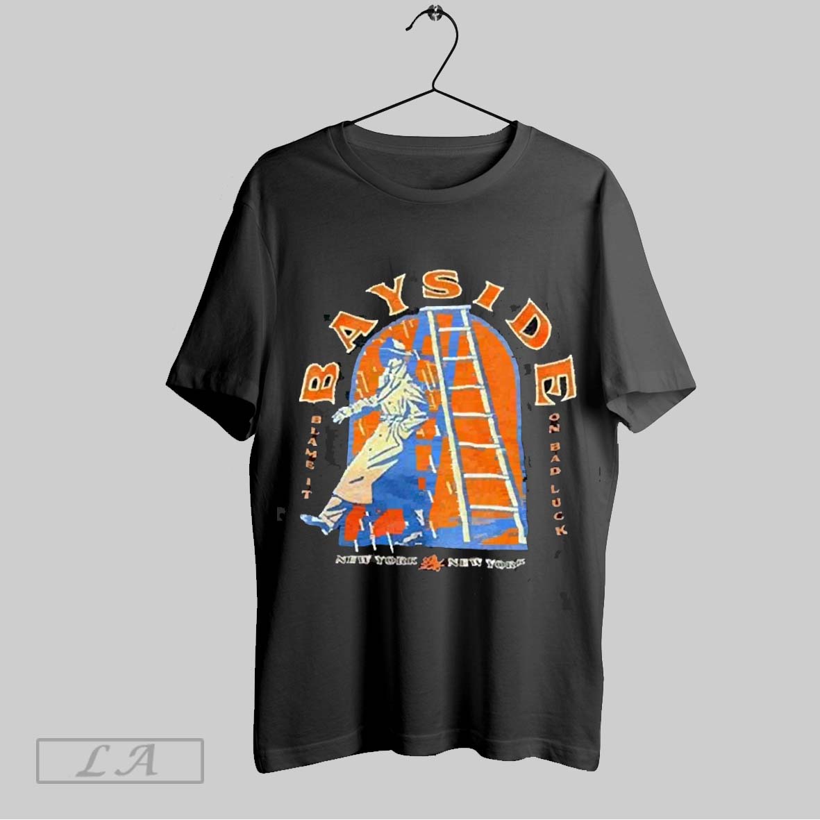 Top Bayside Blame It On Bad Luck New York 2025 T Shirt Sweatshirt Hoodie Shirt