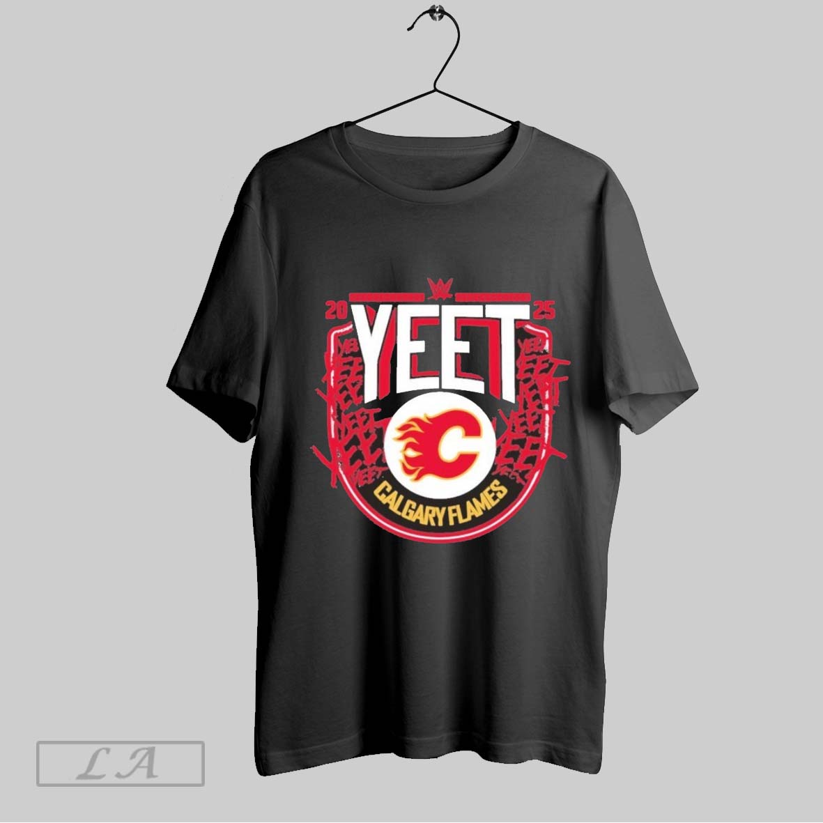 Top Calgary Flames Wwe Yeet 2025 T Shirt Sweatshirt Hoodie Shirt