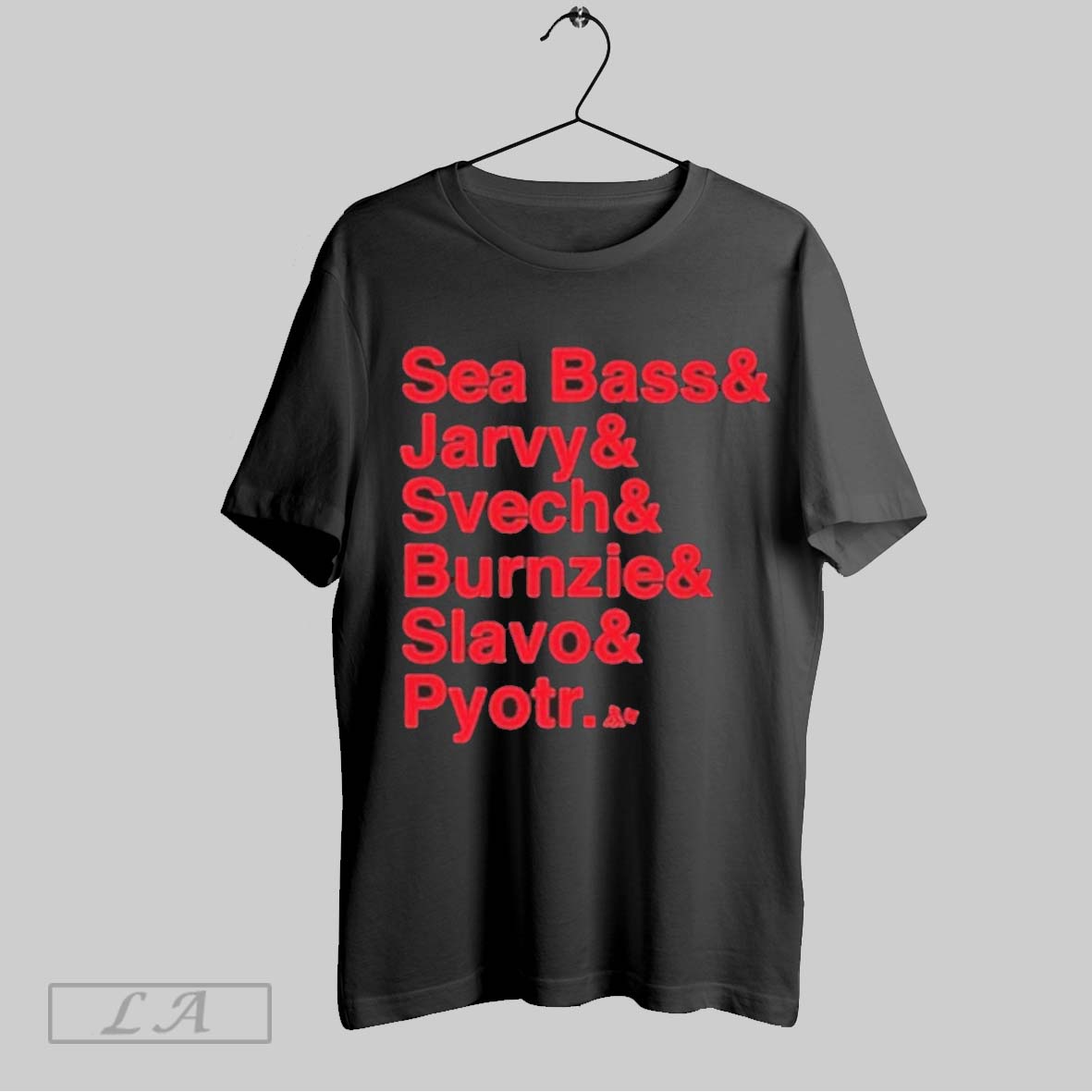 Top Carolina Hockey Ampersand Sea Bass Jarvy Svech Burnzie Slavo Pyotr T Shirt Sweatshirt Hoodie Shirt