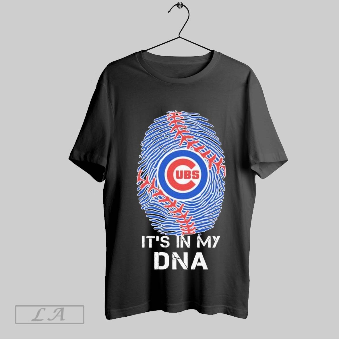 Top Chicago Cubs Its In My Dna Fingerprint T Shirt Sweatshirt Hoodie Shirt