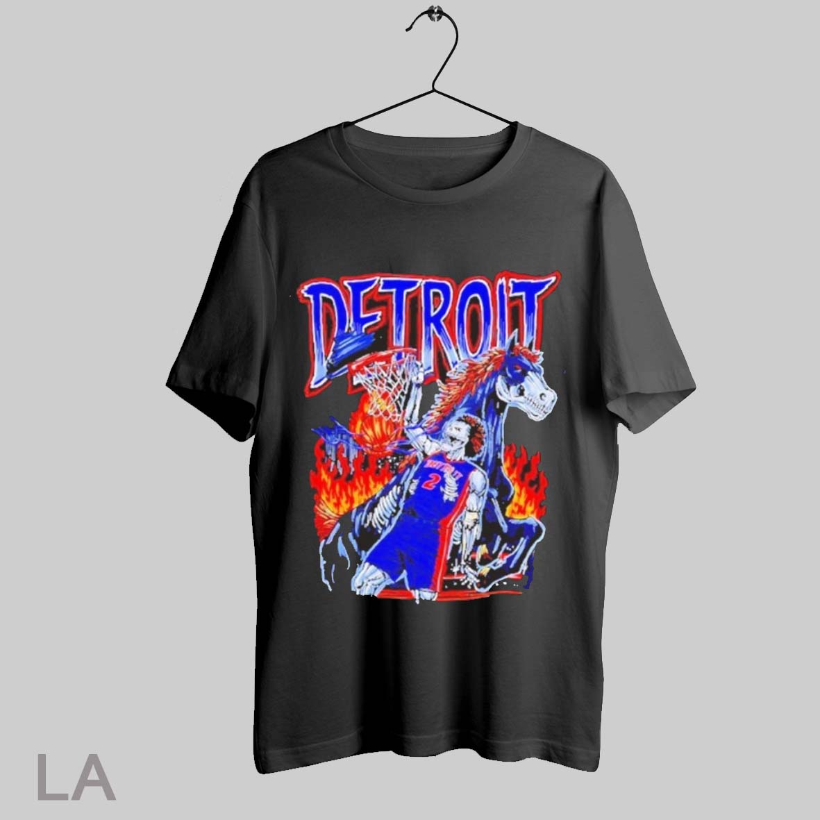 Top Detroit Pistons Basketball Skeleton Fire T Shirt Sweatshirt Hoodie Shirt