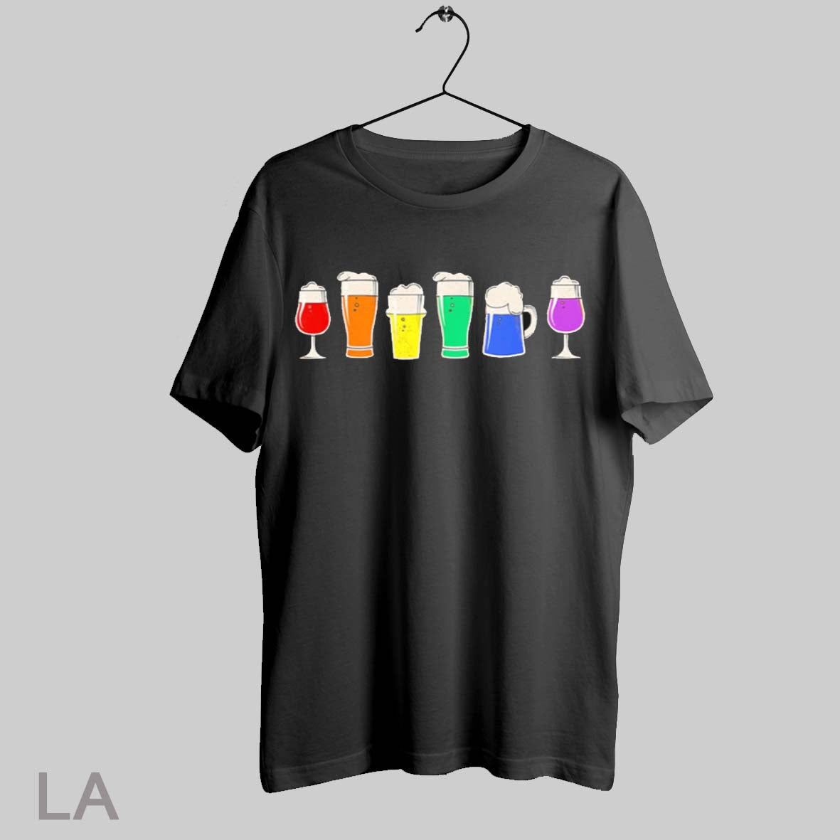 Top Gay Beer Glass Rainbow Flag Lesbian Lgbt T Shirt Sweatshirt Hoodie Shirt