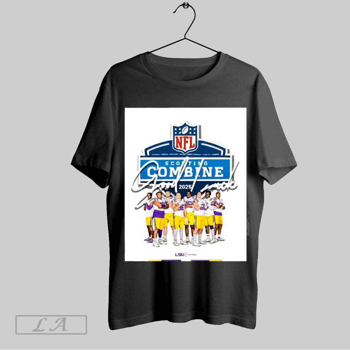 Top Good Luck Eight Lsu Tigers Have Been Invited To The 2025 Nfl Combine In Indianapolis Poster T Shirt