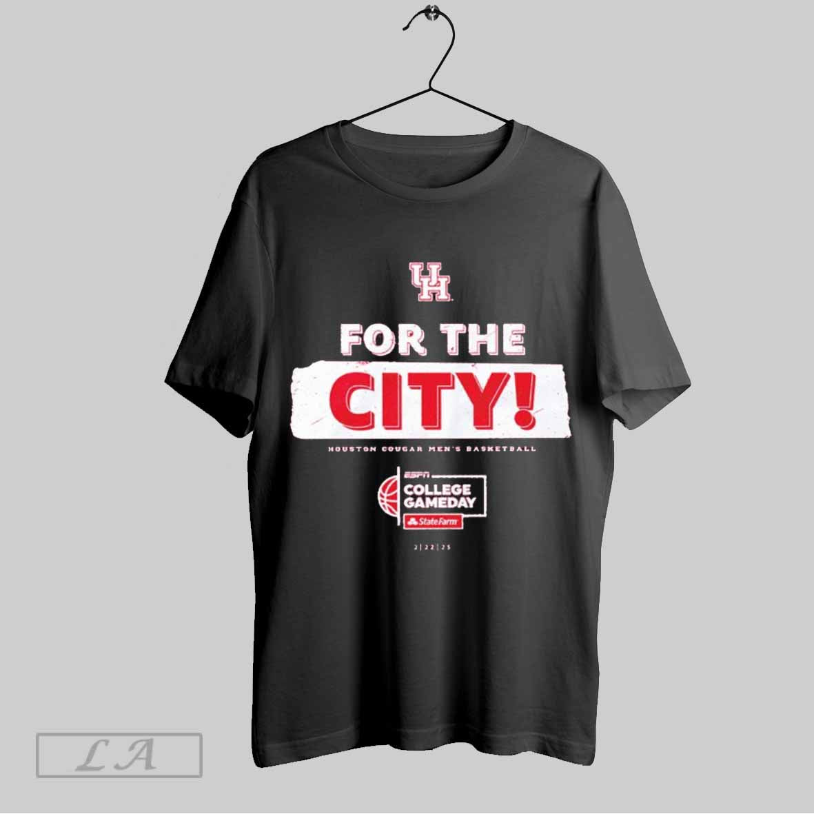 Top Houston Cougar Mens Hoops For The City 2025 College Gameday T Shirt Sweatshirt Hoodie Shirt