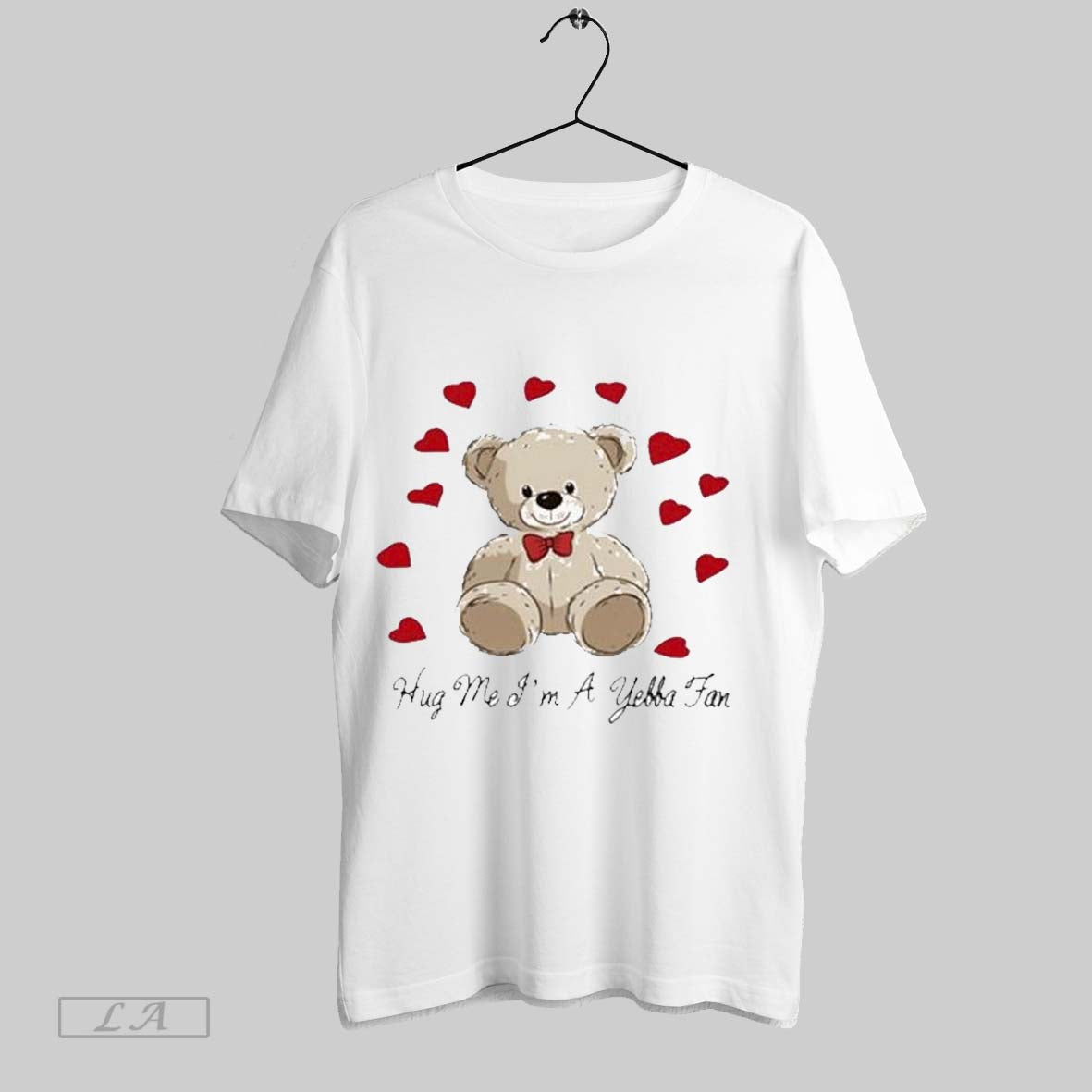Top Hug Me Im A Yebba Fan Teddy Bear Hearts T Shirt Sweatshirt Hoodie Shirt