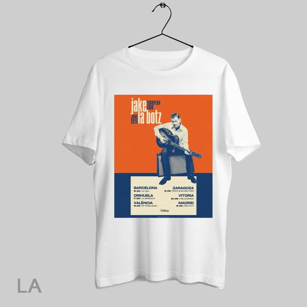 Top Jake La Botz European Tour June 2025 T Shirt Sweatshirt Hoodie Shirt