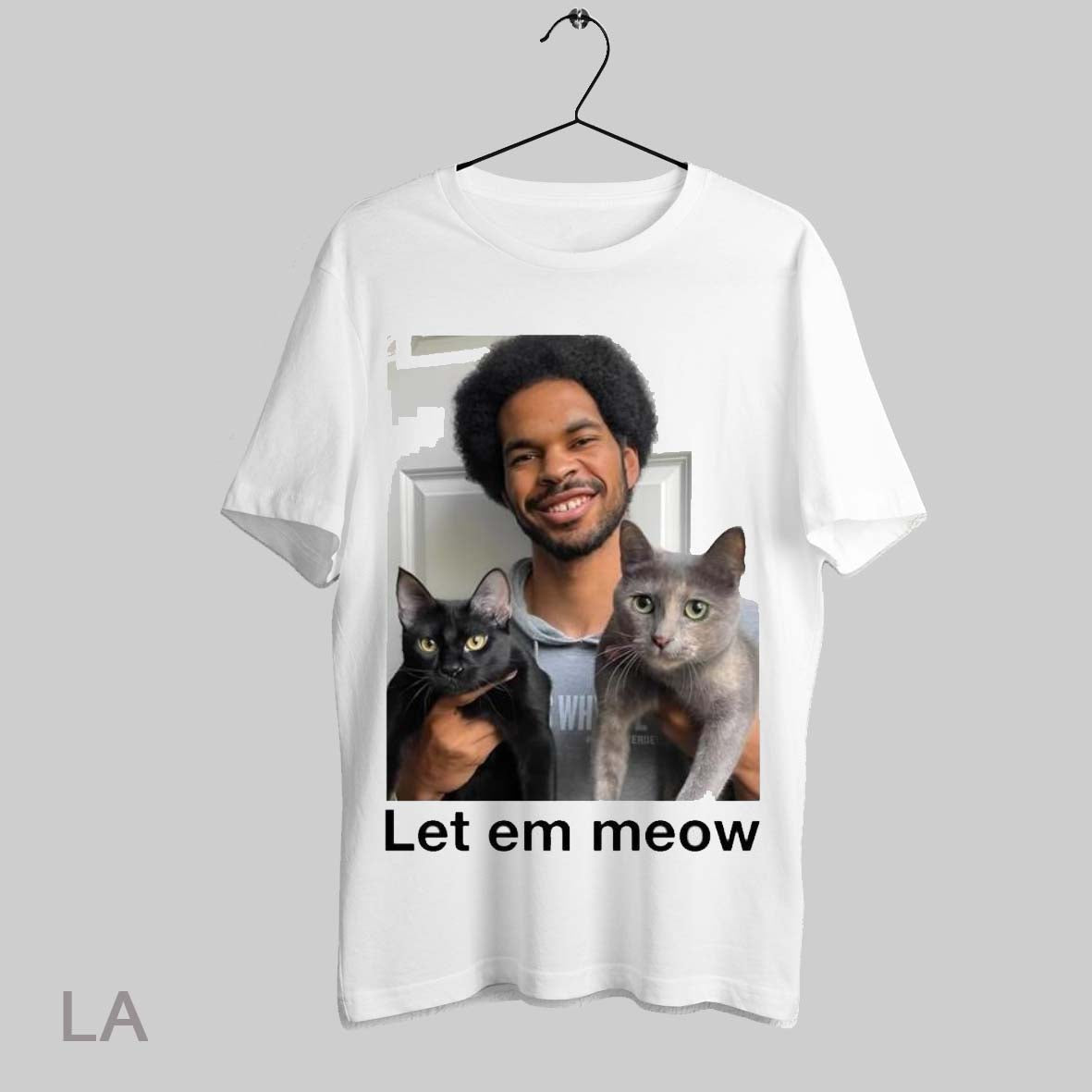 Top Jarrett Allen Cats Let Em Meow T Shirt Sweatshirt Hoodie Shirt