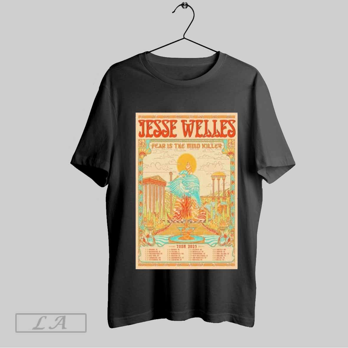 Top Jesse Welles Tour 2025 Poster T Shirt
