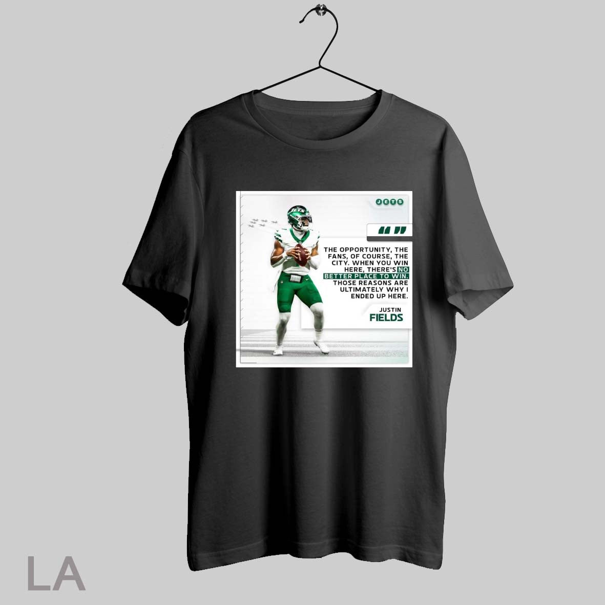 Top Justin Fields New York Jets Football Nfl When You Win Here Theres No Better Place To Win T Shirt Sweatshirt Hoodie Shirt