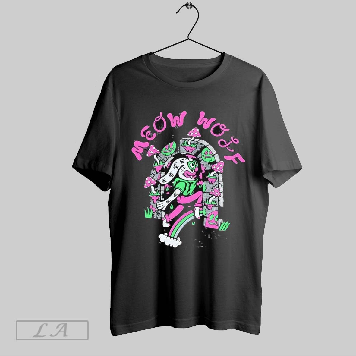 Top Killer Acid X Meow Wolf Take The Leap T Shirt Sweatshirt Hoodie Shirt