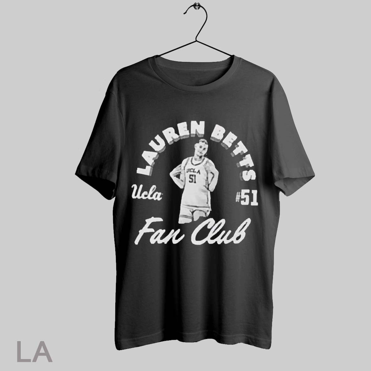 Top Lauren Betts Ucla Fan Club 2025 T Shirt Sweatshirt Hoodie Shirt