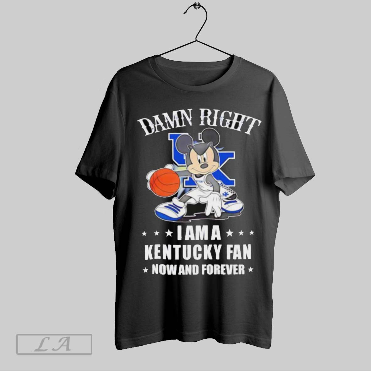 Top Mickey Mouse Damn Right I Am A Kentucky Basketball Fan Now And Forever T Shirt Sweatshirt Hoodie Shirt